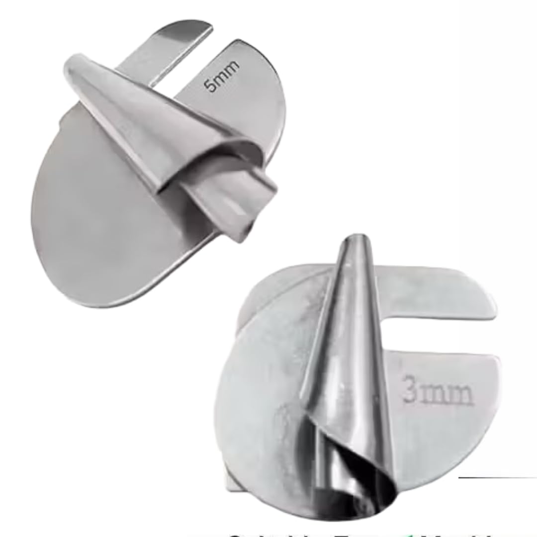 T17 Hemming Folder Combo 5mm + 3 MM Hemming attachments for Perfect hemms and Folding Stitches Industrial Single Needle LOCKSTITCH Machine-picture-19