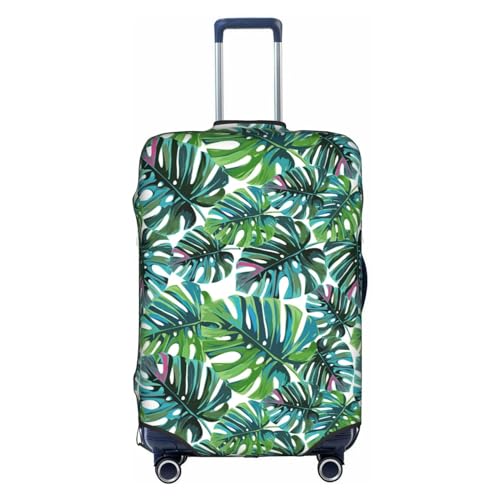 Generic Tropical Palm Leaves Jungle Leaves Luggage Suitcase Cover, Stretchable Protection Luggage Stylish Suitcase Covers Small