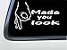 Thatlilcabin - Circle Game Hand Made You Look Vinyl Sticker Decal HM1280