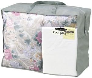 羽毛布団バッグ入り掛カバー付 ピンク MUF-351 西川 羽毛布団 グース