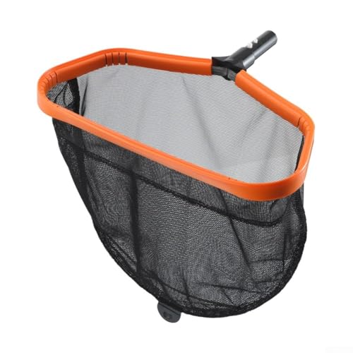 Yuanpgky Épuisette de piscine avec double couche pour sac en maille ultra fine, cadre en aluminium de grande capacité pour un retrait efficace des débris des piscines, jacuzzis et