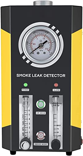80% Off Discount Car Smoke Machine, EVAP Smoke Leak Tester Detector, Automotive Fuel Leakage Diagnostic Tester, 2 MODES Car Conduit PIPE System Leakage Tester,Car Fuel Leak Detector For 12V Vehicle Boat With FlowMeter