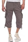 Jet Lag 18-012 Lange Cargo Shorts, 3/4 Hose - fällt großzügig aus, Farbe:Moon Mist;Größe:W30