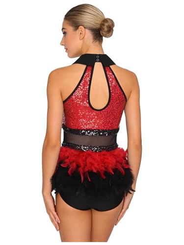 Justaucorps danse latine extensible unitard rumba respirant pour performance - 2