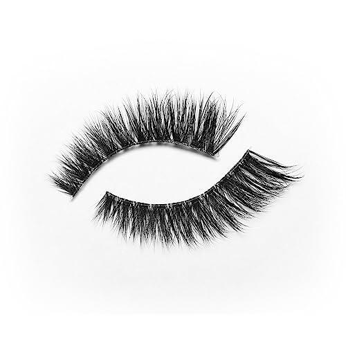 Eylure False Lashes, Luxe Cashmere No. 6 With Adhesive Included, 1 Pair #TOP6