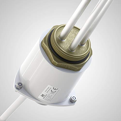THERMIS 5144 Verwarmingselement voor het verwarmen van vloeistoffen 2000 W 230V/3x230V G6/4 IP 54 Verwarmingspatroon voor heaters, elektrische boilers