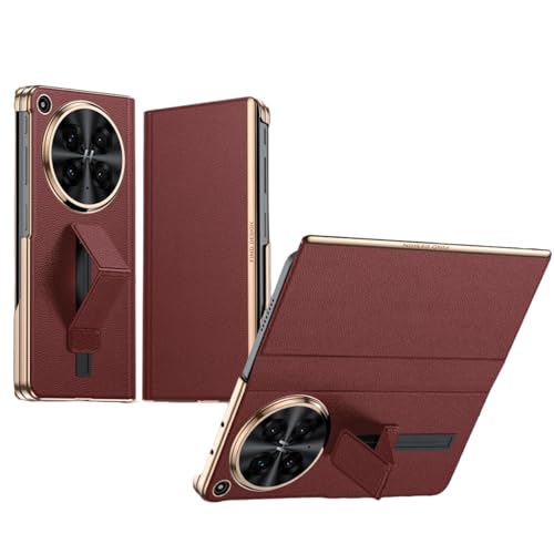 OPPO Find N6 �Ή� �{�v�t���b�v�J�o�[ �X���C�h���X�g�o���h�X�^���h�t�� �q���W���S�ی� ���b�L�G�b�W �ϏՌ��P�[�X (���b�h)