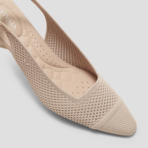 VIVAIA Leah Pro Pointed-Toe Slingback Sandals for women droplet-shaped heel adjustable Strap Party Dress Shoes2