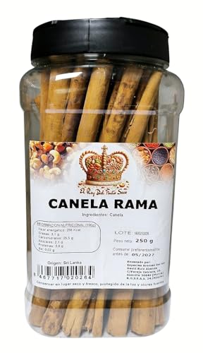 Canela en Rama Ceylán 250 Gr - Canela en Rama 4 Ceros - El Rey del Fruto Seco
