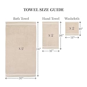 Marthastewart100cottonbathtowelssetof6piece2bathtowels2handtowels2washclothsquickdrytowelssoftabsorbentbathroomessentialsbeige  Urban Country Home Decor Martha stewart 100 cotton bath towels set of 6 piece 2 bath towels 2 hand towels 2 washcloths quick dry towels soft absorbent bathroom essentials beige  urban country home decor