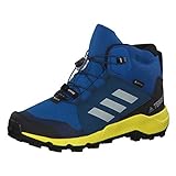 Schnellschnürsystem adidas Unisex-Kinder Terrex Mid GTX K Fitnessschuhe, Mehrfarbig (Belazu/Griuno/Amasho 000), 36 EU,3.5 UK