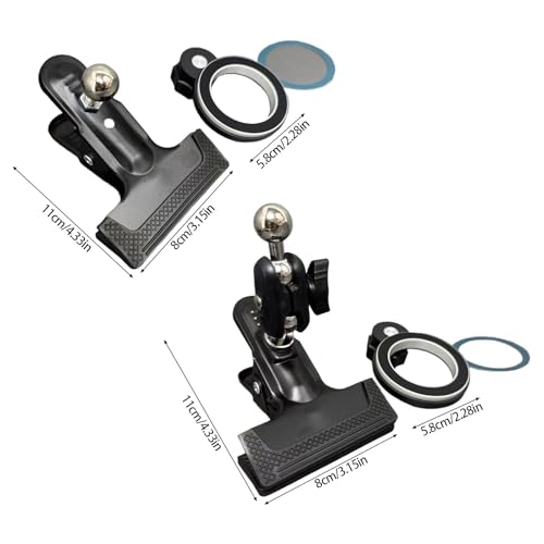 Pinces de téléphone solides et support magnétique pour des angles précis - 6