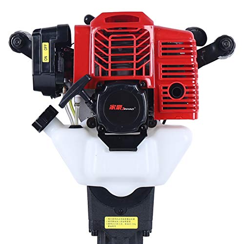 2-Takt 52cc 1900W Abbruchhammer Meißelhammer Stemmhammer Meisselhammer Schlaghammer Einzylinder +2 Bohrer – Bild 8
