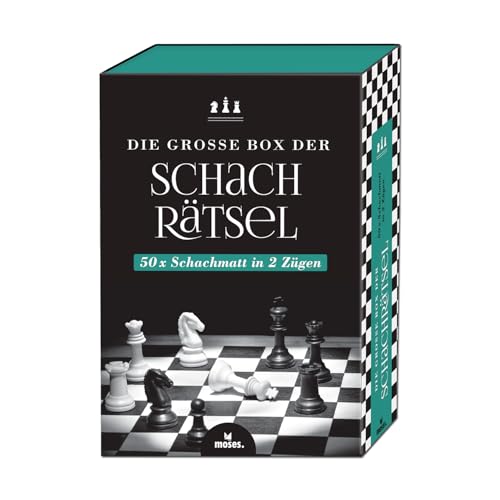 Moses. Die Grosse Box der Schachrätsel - 50 x Schachmatt in Zwei Zügen, White
