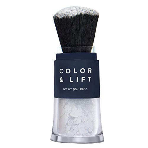 Color & Lift with Thickening Powder - Available in 10 Hair Colors - Root Cover Up - Temporary Hair Coloring Brush that Refreshes Hair (Gray)