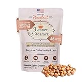 Leaner Creamer- Coffee Creamer Powder: Keto | Non-Dairy | Paleo | Sugar Free - Hazelnut (9.87oz Pouch)