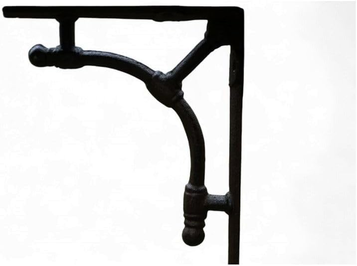 Home Decor 7'' X 8'' Pipe Decorative Shelf Bracket B-89 Boho Wall Hooks Rustic Metal Decorative Vintage Hangers For Indoor Outdoor Use Western Entryway