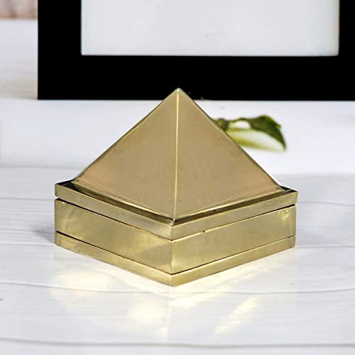 Imagine Mart Brass Wish Pyramid 3-Layer 1