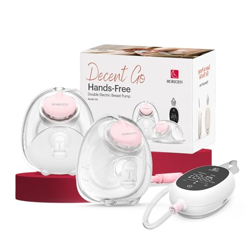 Extractor de leche eléctrico manos libres HORIGEN D6 miniatura 1