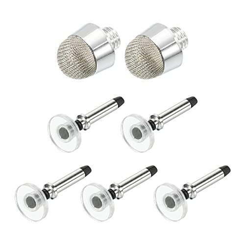 MECCANIXITY 7pcs 7mm/8mm Stylus Pen Disc Fiber Fine Tips Universal Replacement High Precision for Stylus Pen Capacitive Touch Screen Devices