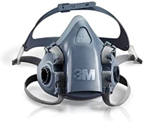 Demi-masque réutilisable 3M 7502 Medium avec soupape Cool Flow anti-buée pour filtres baïonnette