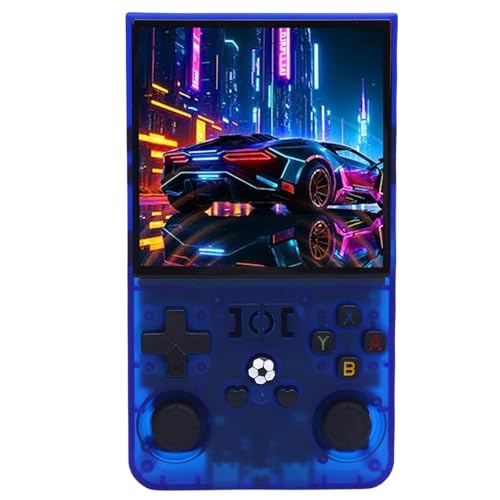 Consola retro portátil de 4 pulgadas y 128G con joystick doble para juegos clásicos