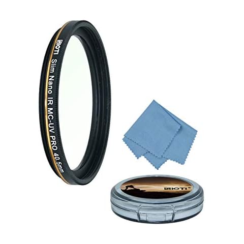 SIOTI Camera 40.5mm UV Filter, 40.5mm UV Protection Filter, 40.5mm UV Lens Filter, 40.5mm MC UV Filter for Sony, Canon Nikon, Fujifilm, Leica, Samsung, Pentax, Panasonic, Olympus, Camera Lens Cover