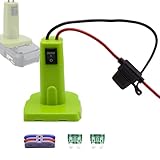 Ryobi 18V-20V バッテリーコンバーター用バッテリーアダプター スイッチ付き DIY RCカー ロボティクス RCトラック用