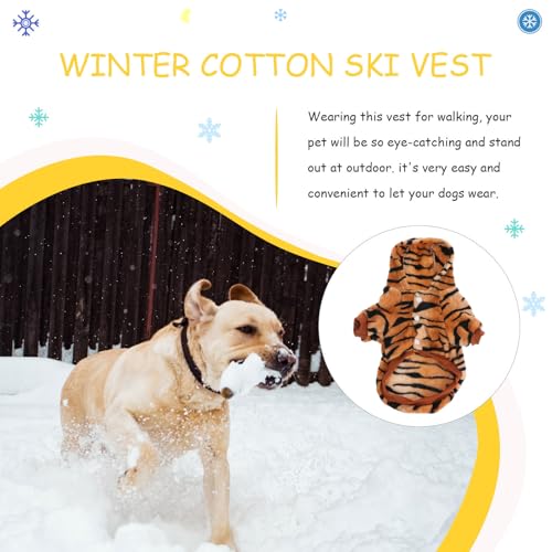 Disfraz para perro Tiger Pet Hoodie talla L miniatura 3