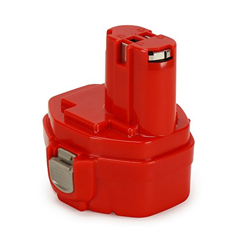 POWERAXIS 14.4V 2.0Ah Replacement Battery for Makita 1420 1422 1433 1434 1435 1435F 194172-2 193158-3 192600-1 6233d 6337d 6333d 6933fd 6228d 6935fd(Red)