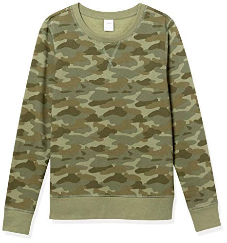 Image of Amazon Essentials Women's Fleece Crewneck Long Sleeve Pullover Sweatshirt (Available in Plus Size)