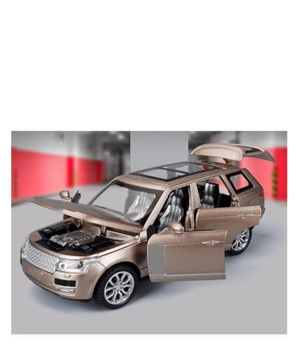 Modelo a escala 1:32 Land Rover Range Rover rosa miniatura 5
