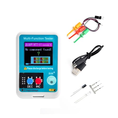 Testeur de transistor haute précision et mesure ESR TFT