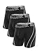 Separatec Herren Boxer Slips Glattes Bambus Rayon mit getrennten Beuteln Unterwäsche 3er Pack Boxershorts Stilvolle mehrfarbige Trunks Ort mit günstig Kaufen-Separatec Herren Boxer Slips Glattes Bambus Rayon mit getrennten Beuteln Unterwäsche 3er Pack Boxershorts Stilvolle mehrfarbige Trunks