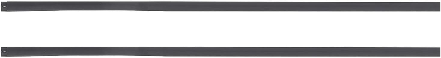 Flexible Rubber Roof Molding Drip Weatherstrip Seal for Double Cab 2007 to 2021, 1 Pair