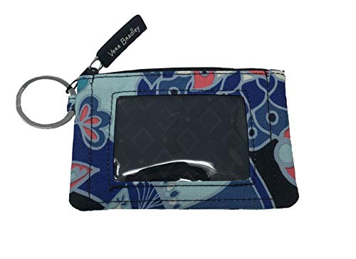 Vera Bradley Women's Lighten Up Zip ID Case (Lotus Flower Swirl)
