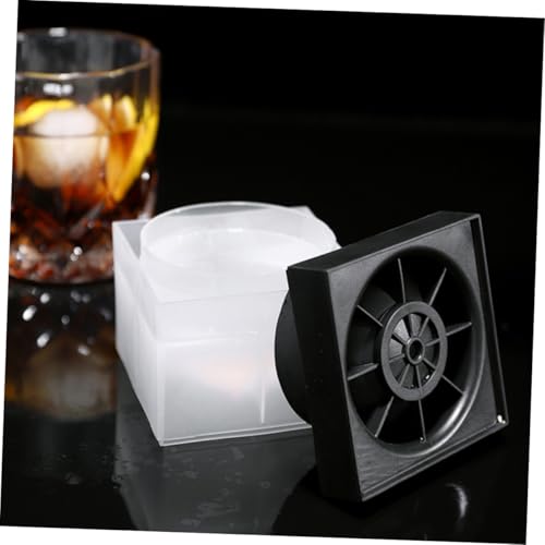 Molde redondo para bolas de hielo plástico x2 miniatura 7