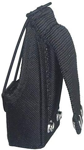 Cut-Rate Batteries Nylon Carry Case for Motorola CP200D Radio - with Fixed Belt Loop (Full Display)