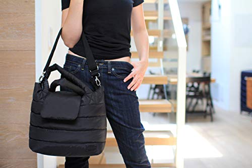 Bolsa para pañales 7AM Voyage Capri negra, el bolso ideal para viajar con tu bebé 2