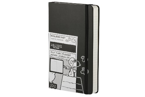 Moleskine 2012 12 Month Daily Notebook Planner Peanuts Limited Edition Large (Moleskine Legendary Notebooks (Calendars))