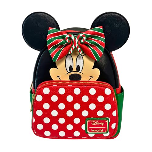 Loungefly Exclusive Disney Minnie Double Strap Shoulder Bag With Three Interchangeable Scented Bows3