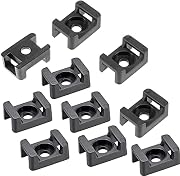 Helonge 100 soportes de sujeción para cables, 9…