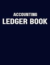Accounting Ledger Book: 6 column, 120 pages, size 8.5" x 11"