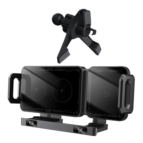 Cargador inalámbrico para coche ideal para viajes diarios y control de música