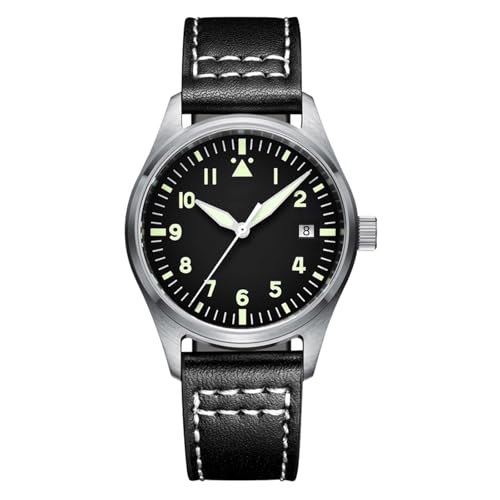 ADDIESDIVE Reloj automático para hombre, resistente al agua, 200 metros, movimiento 8215 Vintage C3 SuperLuminous analógico reloj AD2519