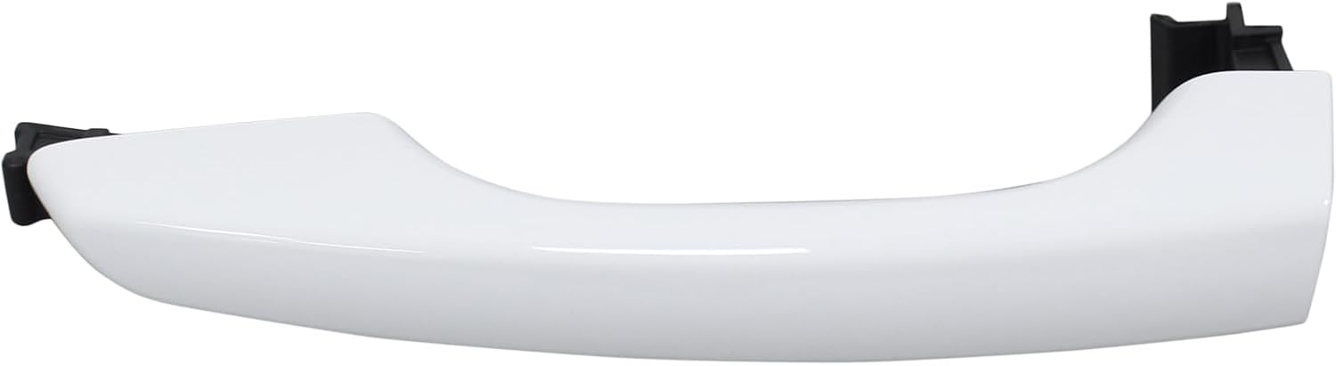 ApplianPar Front Driver and Passenger Side Exterior Door Handle White for Hyundai Elantra 2017-2020