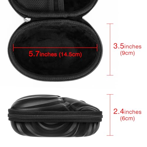 Image of Hard Shell Travel Carrying Mouse Case, for Gaming Office Mouse Compatible with Logitech G502 HERO / G502 X / G309 / G PRO X, Razer Basilisk V3 / Orochi V2 / DeathAdder V3 Pro