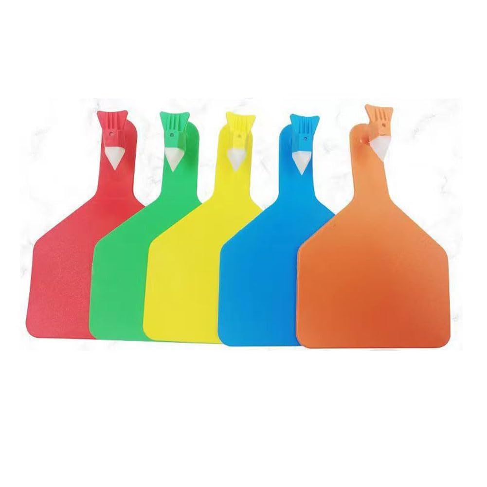 Numerowane kolczyki do bydła, Numerowane Kolczyki Dla Bydła Puste Kolczyki Dla Bydła Wielokolorowe 50/100 Szt(Mixed Colors,100pcs)