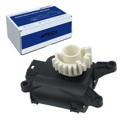 AITKEN HVAC Air Circulation Air Door Actuator for AUDI A3 Q3 VW CC GOLF GTI JETTA PASSAT TIGUAN Ref #1K0907511C, 3C0907511C, 3C0907511S.