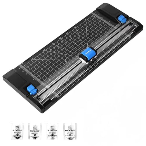 Image of 3PCS Paper Cutting Blades are Dedicated Replacement Blades for The MYWJDF Paper Cutter Model MY-202401, a Combination Set Including 3 Blades and The Paper Cutter.